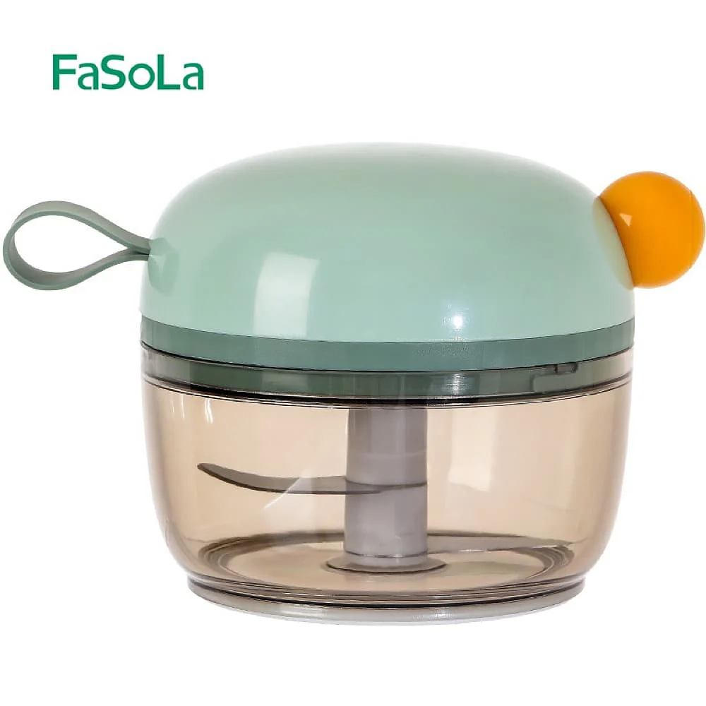 FaSoLa Manual Garlic Masher - Green, 200ml - Image 5