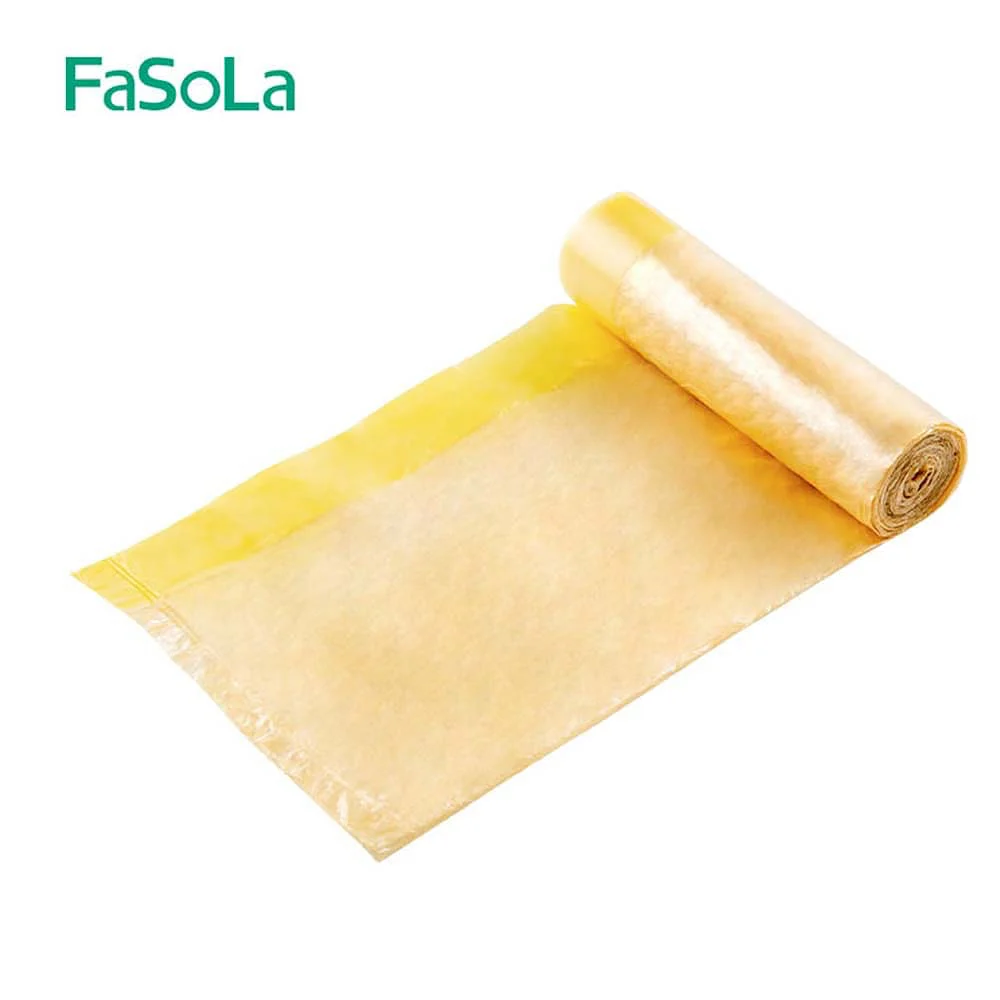 FaSoLa Metallic Color Tear-Off Garbage Bags - 50*60cm, 3 Rolls - Image 7