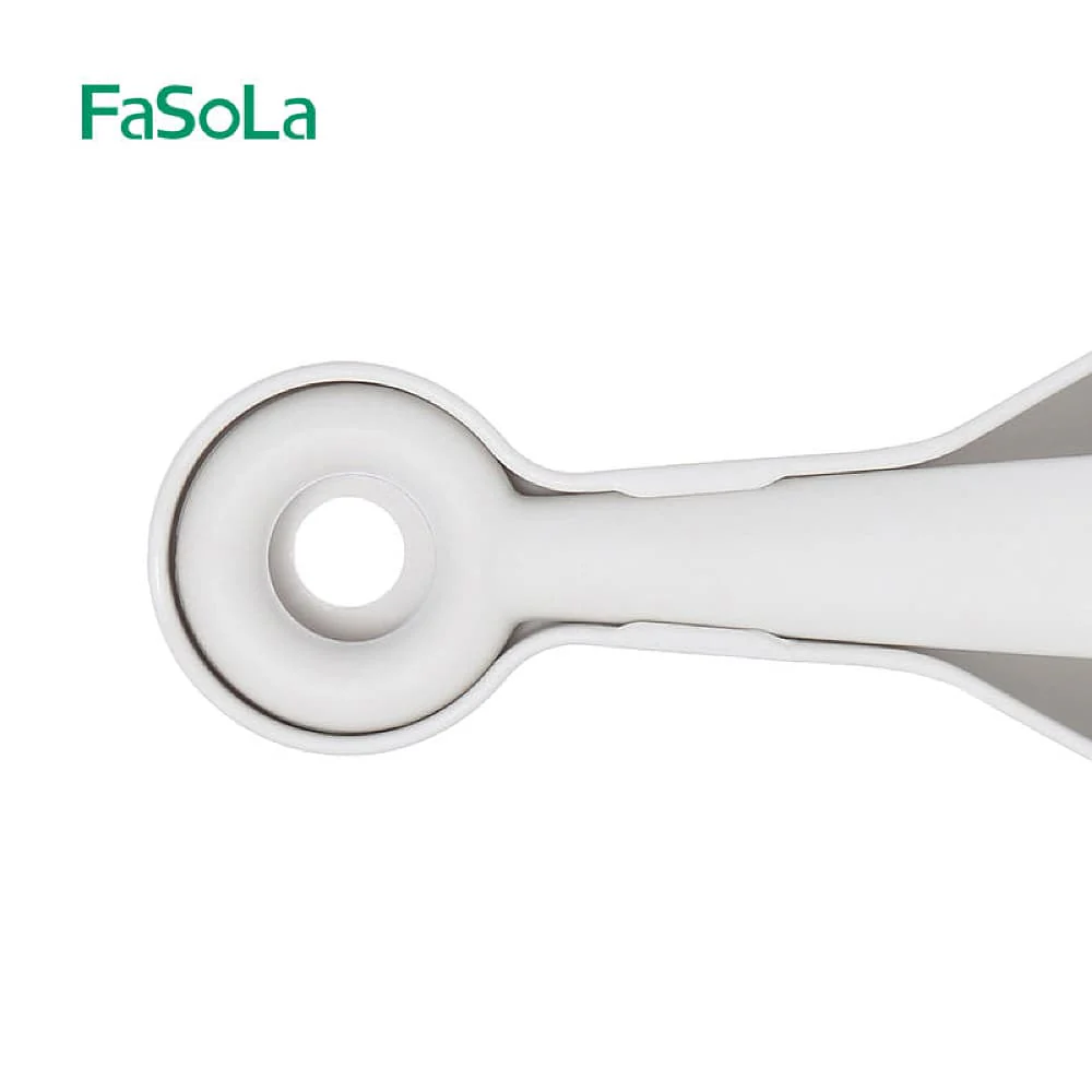 FaSoLa Mini Desktop Broom and Dustpan Set - White - Image 5