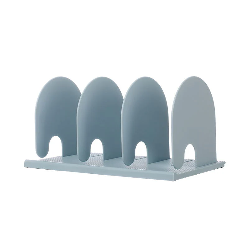 Fasola Minimalist Bookshelf - Blue - Image 3