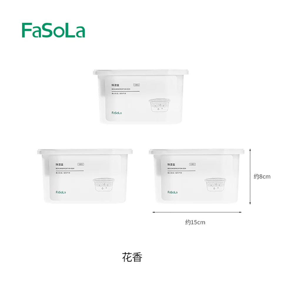 FaSoLa Moisture Absorber Box - White, 3-Pack - Image 3