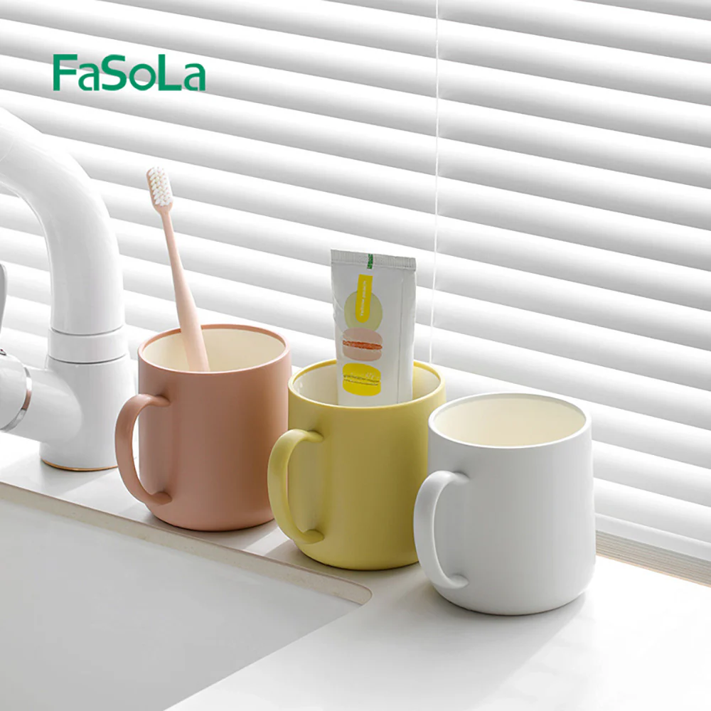 FaSoLa Morning and Evening Cup - Linen Yellow, 350ml - Image 2