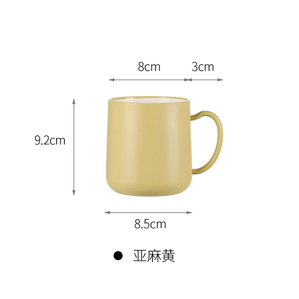 FaSoLa Morning and Evening Cup - Linen Yellow, 350ml - Image 4