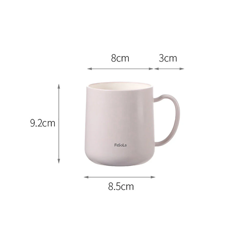 FaSoLa Morning and Evening Mug - Pink - Image 2