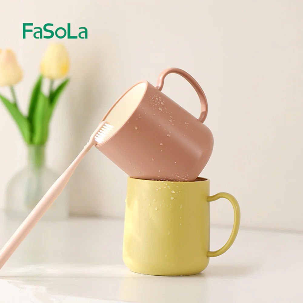 FaSoLa Morning and Evening Mug - Vermilion Red, 350ml - Image 3