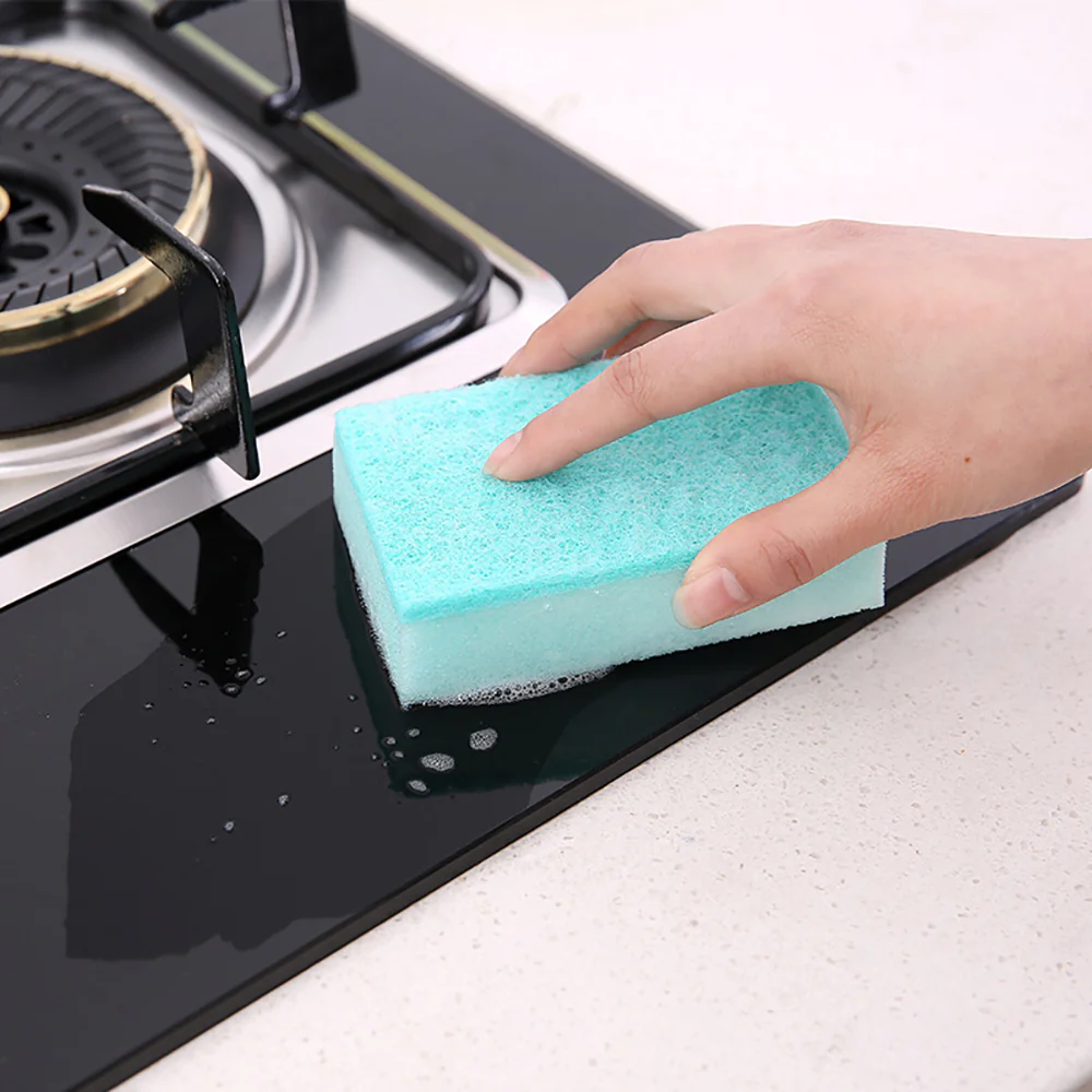 Fasola Multi-Color Sponge Scrubbers - Pack of 5 - Image 2