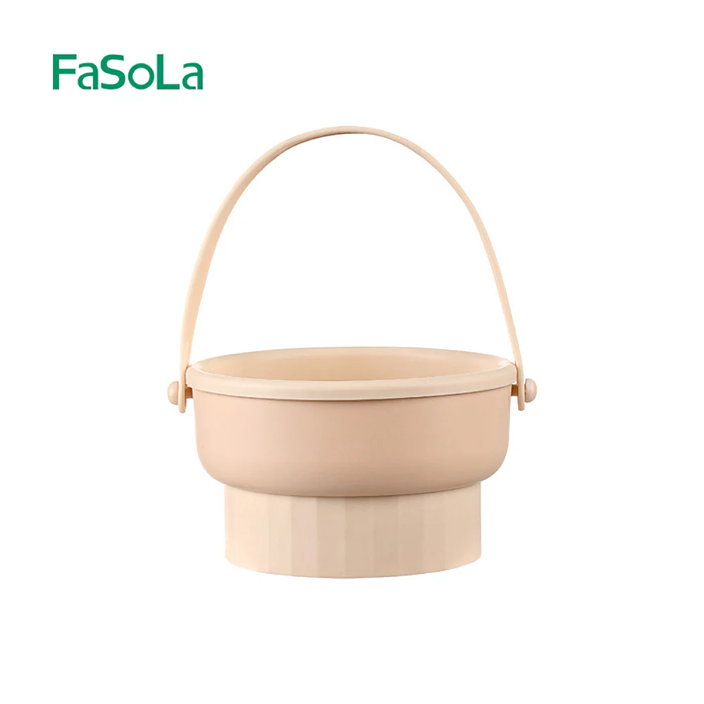 FaSoLa Multi-Function Brush Cleaning and Drying Tray - Nude - Image 5