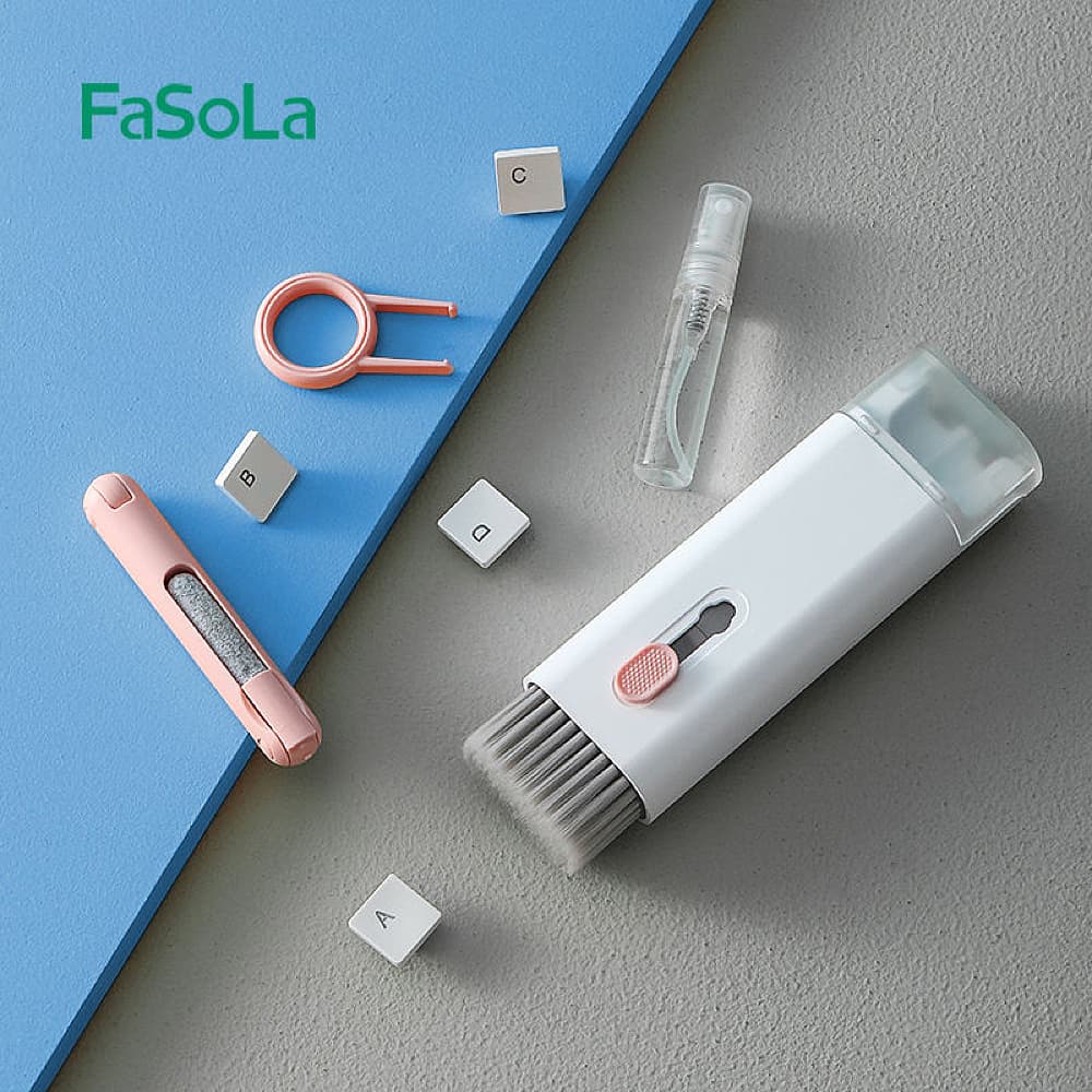 FaSoLa Multi-Functional Cleaning Kit - White, 12.2*4.4*2.8cm - Image 2