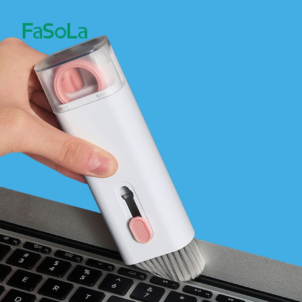 FaSoLa Multi-Functional Cleaning Kit - White, 12.2*4.4*2.8cm - Image 3
