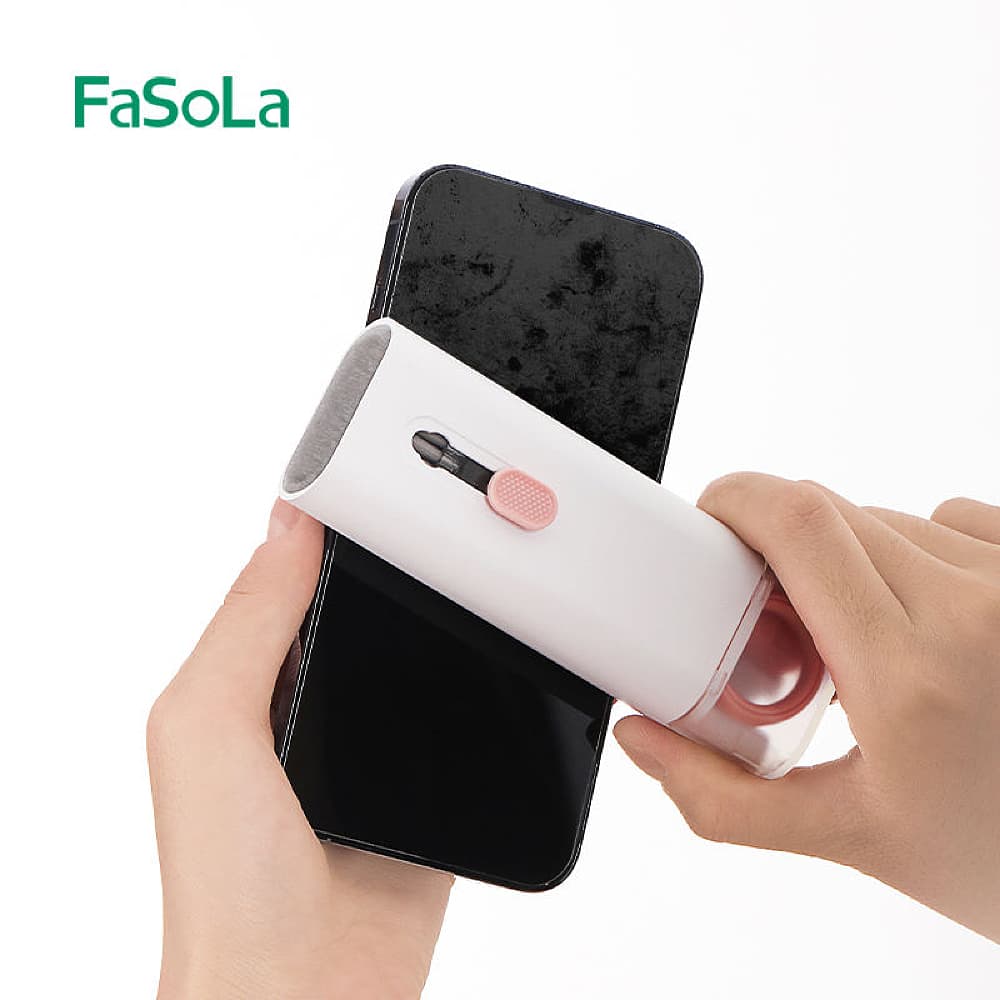 FaSoLa Multi-Functional Cleaning Kit - White, 12.2*4.4*2.8cm - Image 4