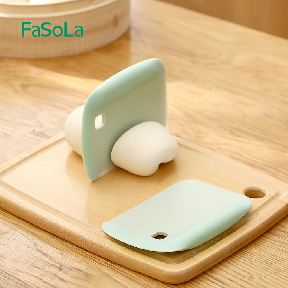 FaSoLa Multi-Functional Dough Cutter - Green, 14.5*10cm - Image 4
