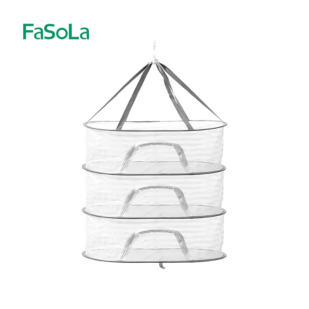 FaSoLa Multi-Functional Drying Net - Three Layers, White - Image 5
