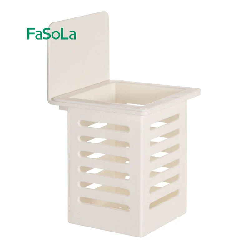 FaSoLa Multi-Functional No-Drill Hollow Drain Chopsticks Holder - White - Image 4