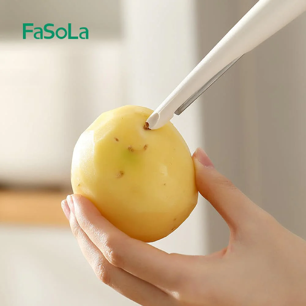 FaSoLa Multi-Functional Peeler - White, 17*2*1.5cm - Image 5