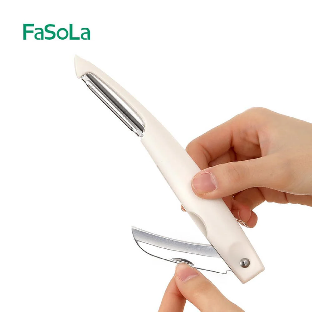 FaSoLa Multi-Functional Peeler - White, 17*2*1.5cm - Image 6