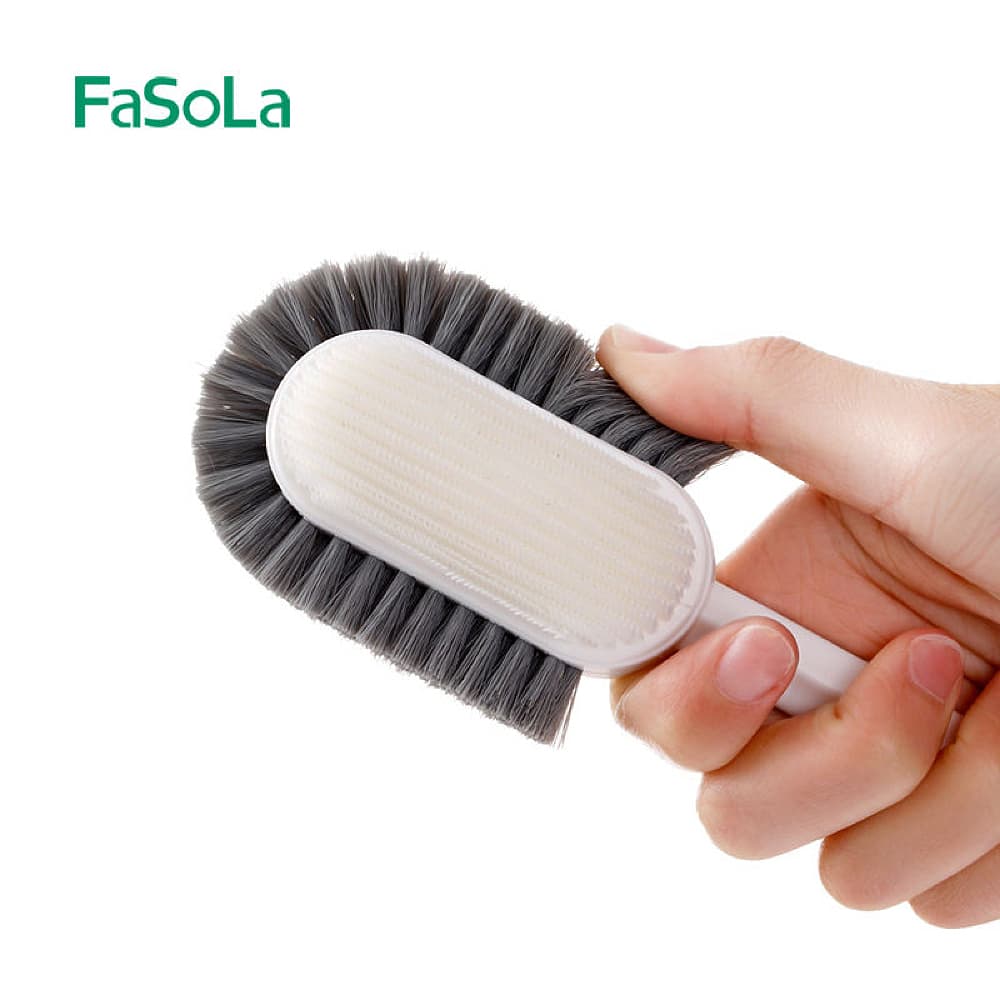 FaSoLa Multi-Functional Shoe Brush - White, 28.3*5.6cm - Image 3