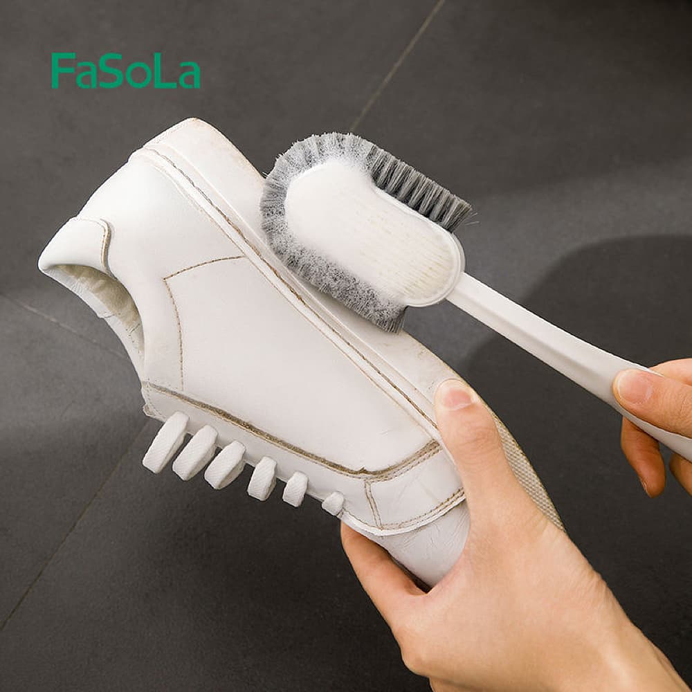 FaSoLa Multi-Functional Shoe Brush - White, 28.3*5.6cm - Image 5