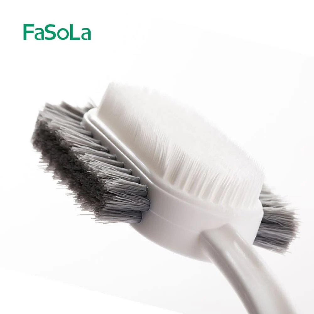 FaSoLa Multi-Functional Shoe Brush - White, 28.3*5.6cm - Image 6