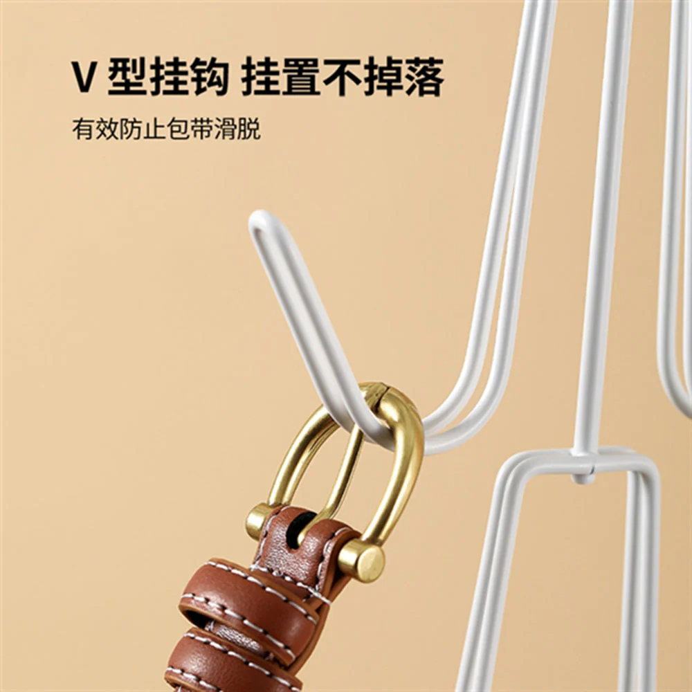 FaSoLa Multi-Hook Iron Hanger - White, 37.5*13*1.1cm - Image 3