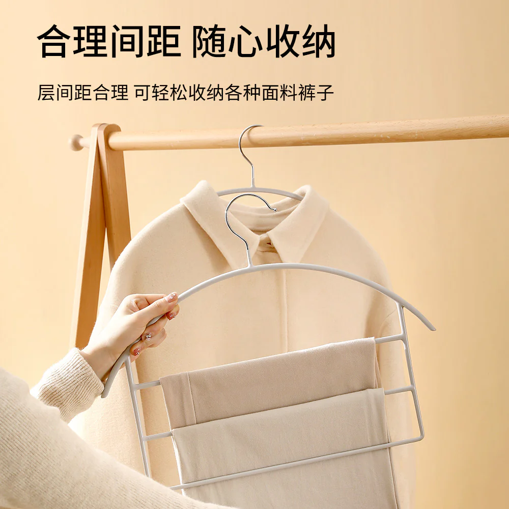 FaSoLa Multi-Layer Clothes and Pants Hanger - 1 Piece - Image 2