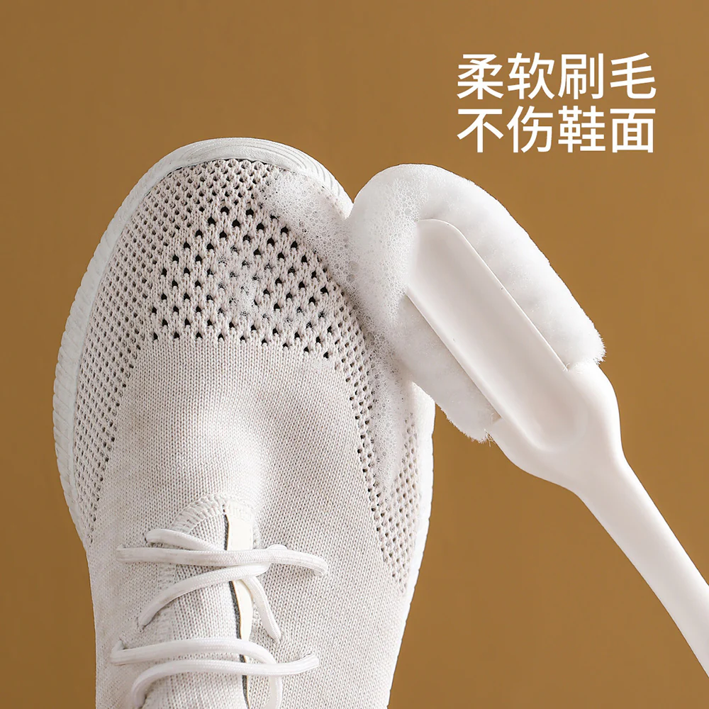 FaSoLa Multi-Purpose Shoe Cleaning Brush - White - Image 2