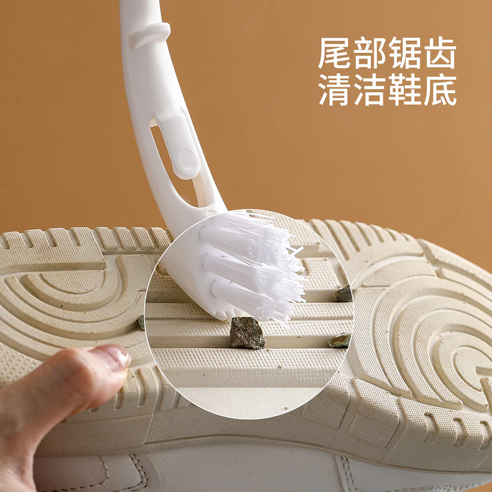 FaSoLa Multi-Purpose Shoe Cleaning Brush - White - Image 4
