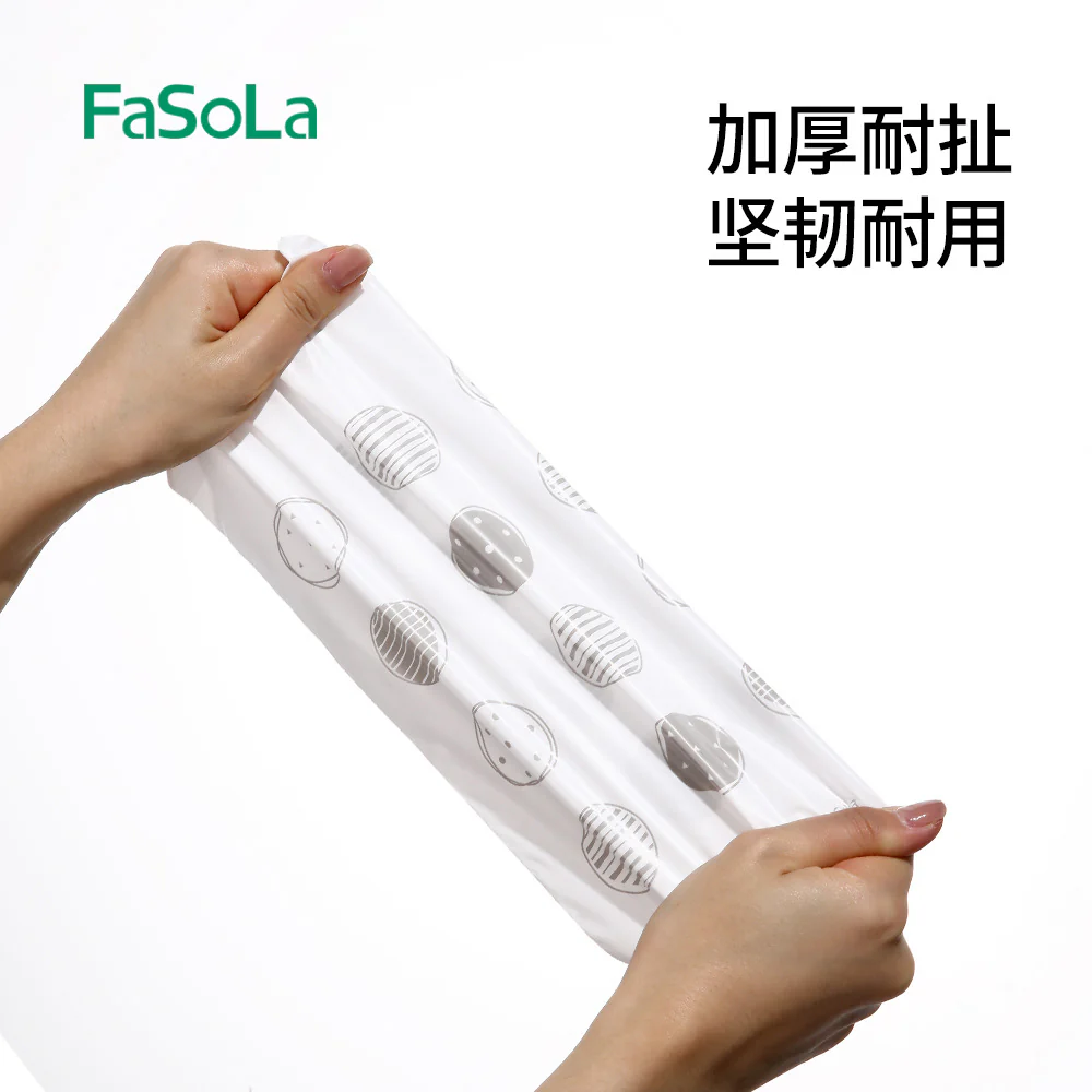 FaSoLa Multi-Purpose Trash Bags - White, Pack of 30 - Image 2