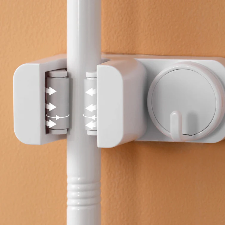 FaSoLa Multipurpose Mop Holder - White - Image 2