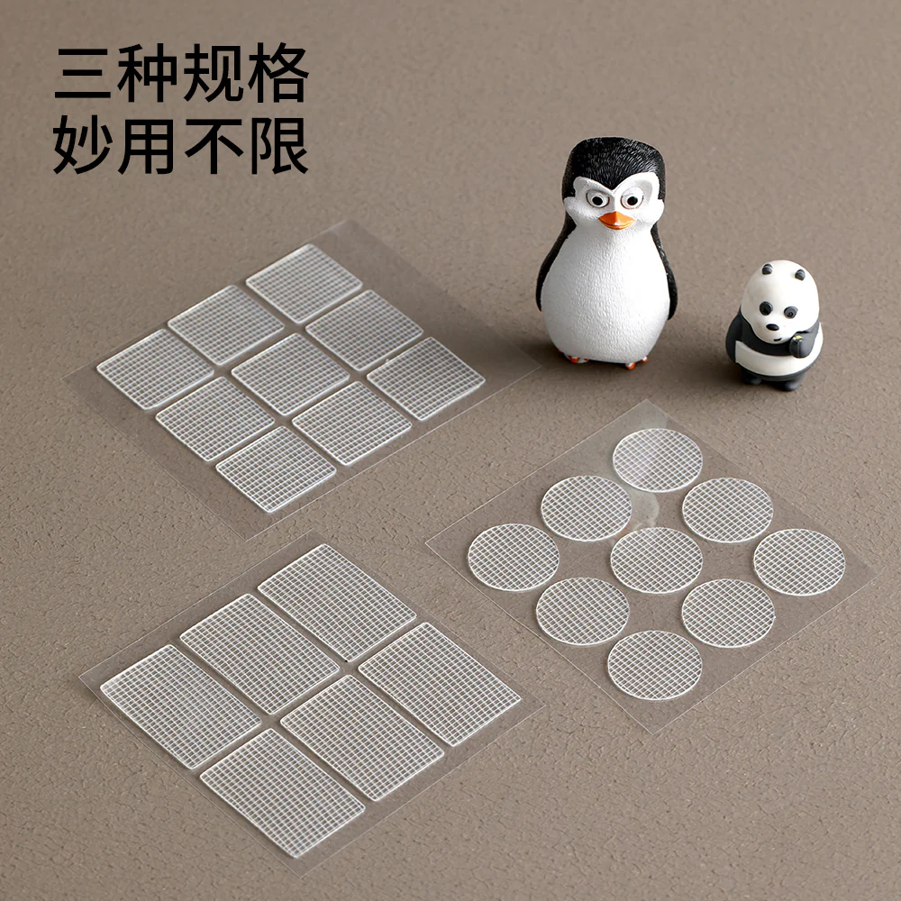 FaSoLa Nano Adhesive Pads - White, 6 Pieces - Image 5