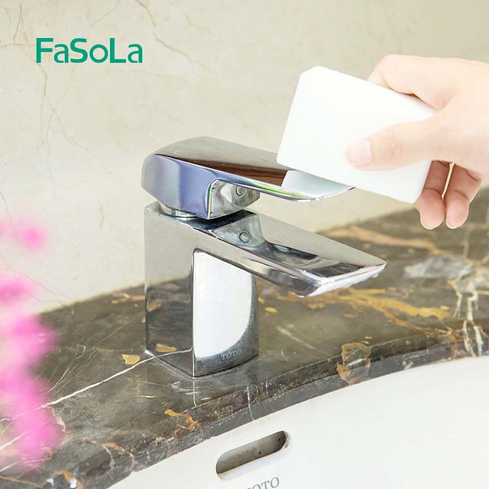 FaSoLa Nano Magic Sponge Eraser - White, 75*120*32mm - Image 4
