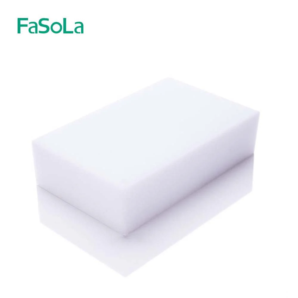FaSoLa Nano Magic Sponge Eraser - White, 75*120*32mm - Image 5