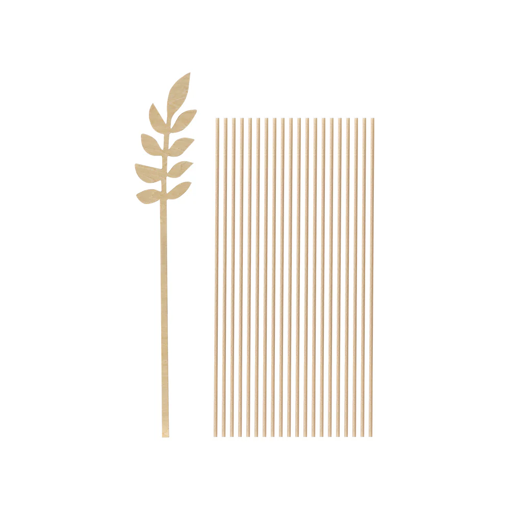 FaSoLa Natural Wood Diffuser Sticks - Small - Image 4