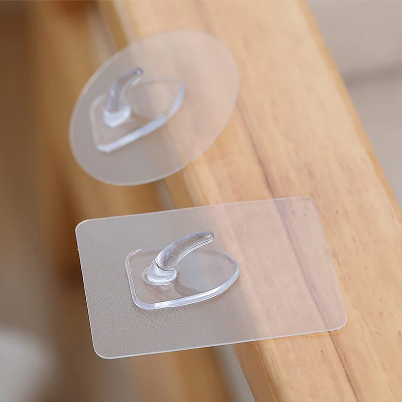 FaSoLa No-Drill Adhesive Hooks - Round, 8.5cm Diameter, 3 Pack, 5kg Capacity - Image 3