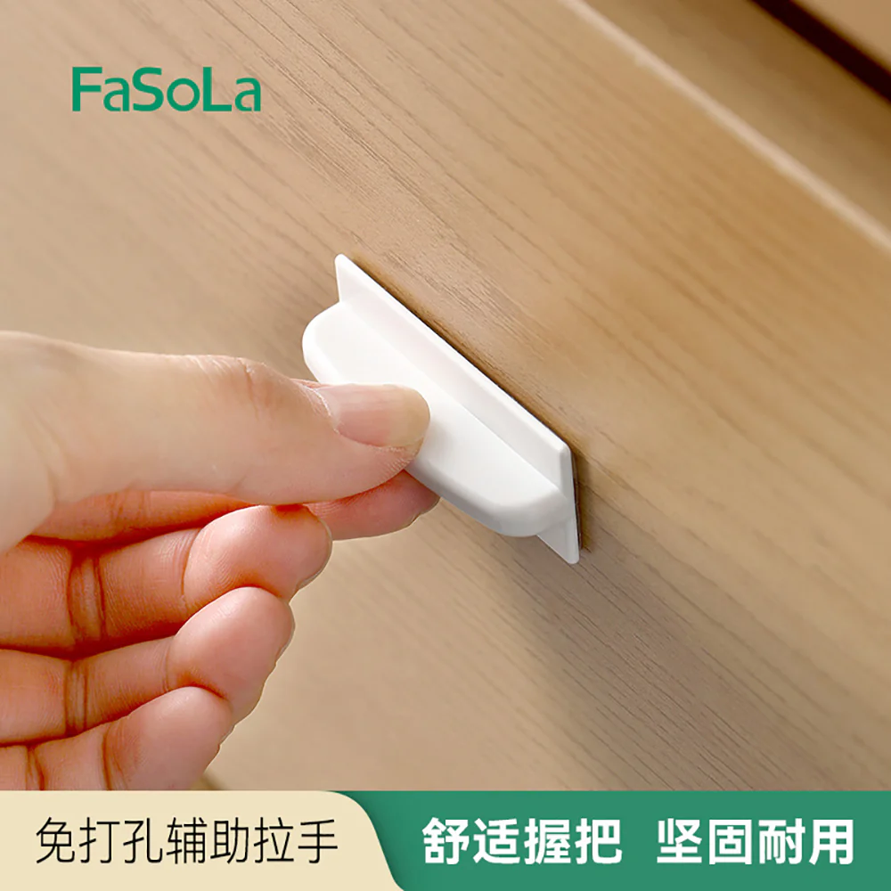 FaSoLa No-Drill Assist Handles - White, Pack of 4 - Image 3
