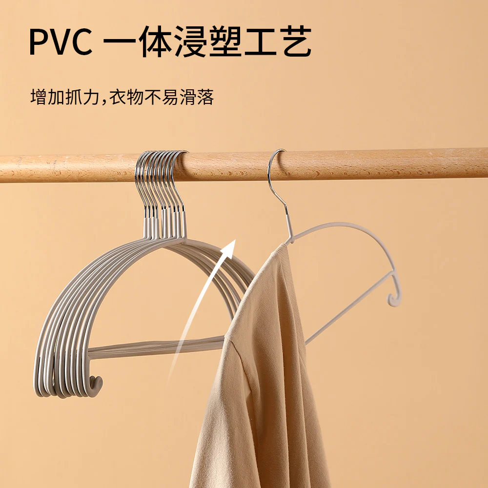 FaSoLa Non-Slip Arc Hangers - Pack of 5 - Image 2