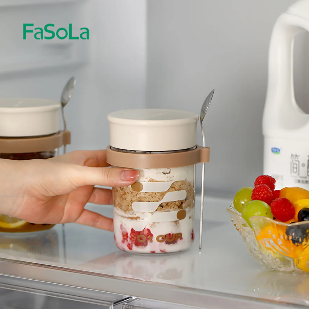 Fasola Oatmeal Cup - White - Image 3