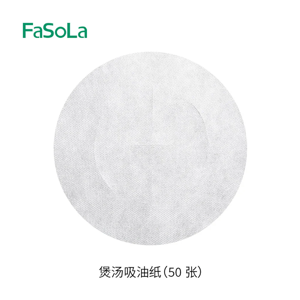 FaSoLa Oil Absorbing Paper for Soup - 50 Sheets - Image 5