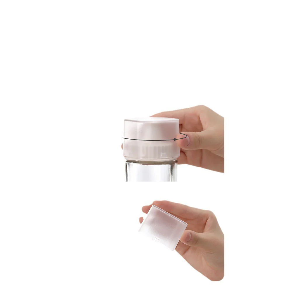 FaSoLa Oil Bottle Gray-White 270ml - Image 5
