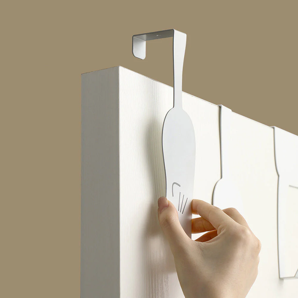 FaSoLa Over Door Hook - Hamster Design, White - Image 3