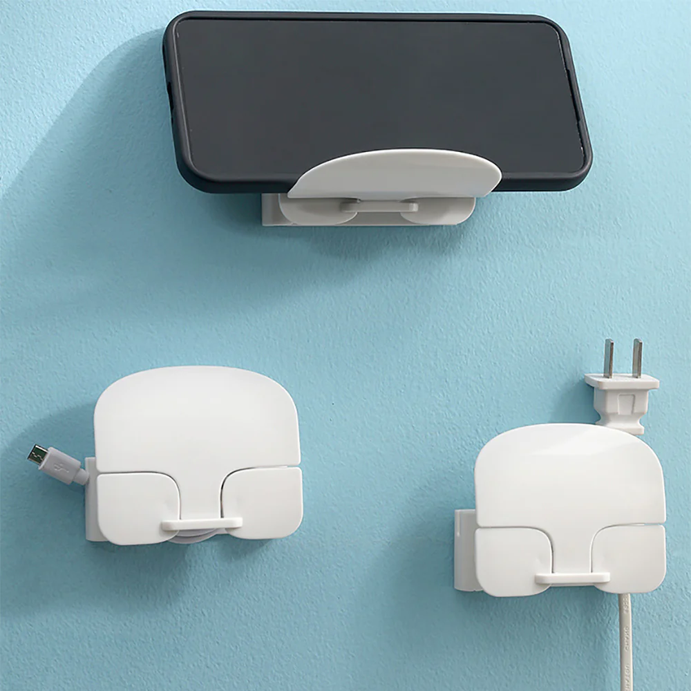FaSoLa Plug Organizer Rack - White, 8*7*3cm