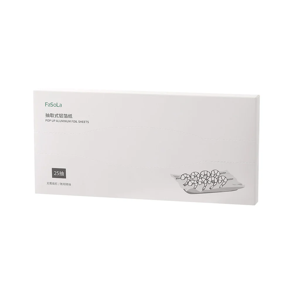 Fasola Pop Up Aluminum Foil Sheets - 25 Pieces - Image 5