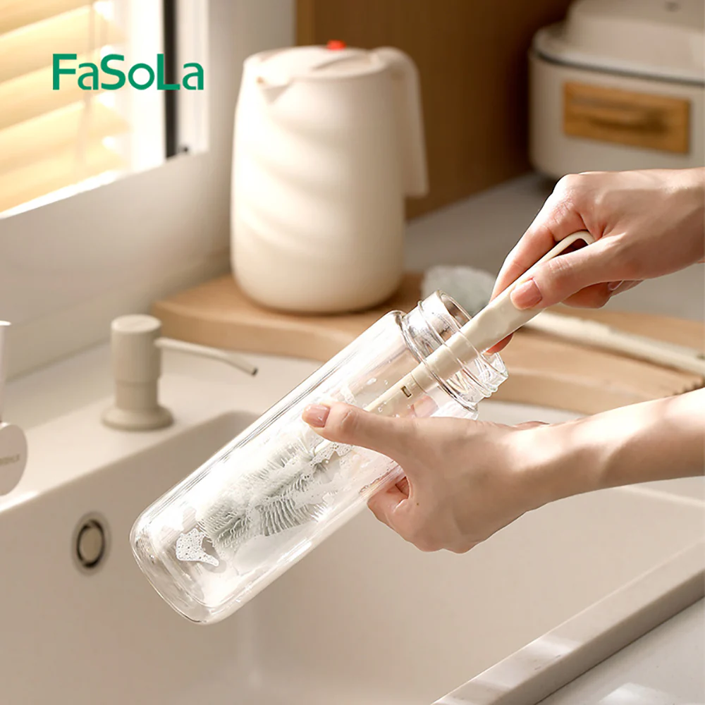 FaSoLa Portable Cleaning Brush - Grey - Image 2