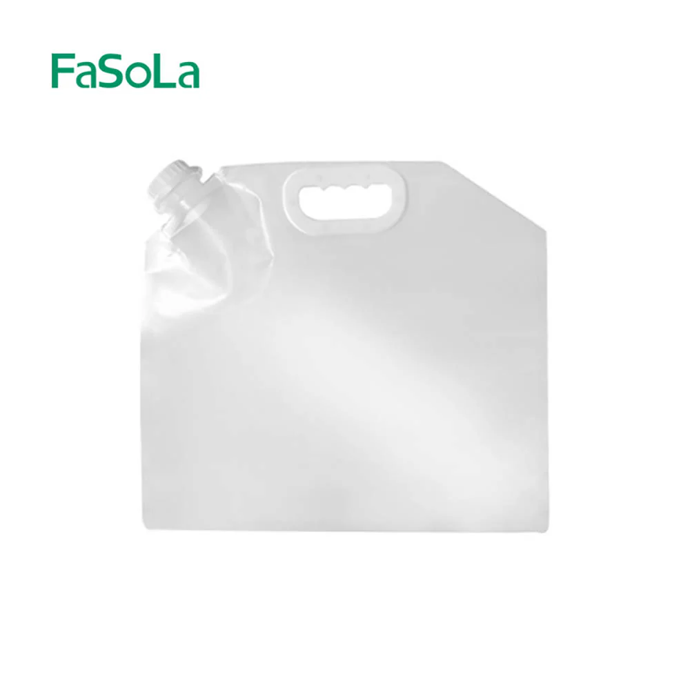 FaSoLa Portable Foldable Water Bag - Transparent 5L - Image 5