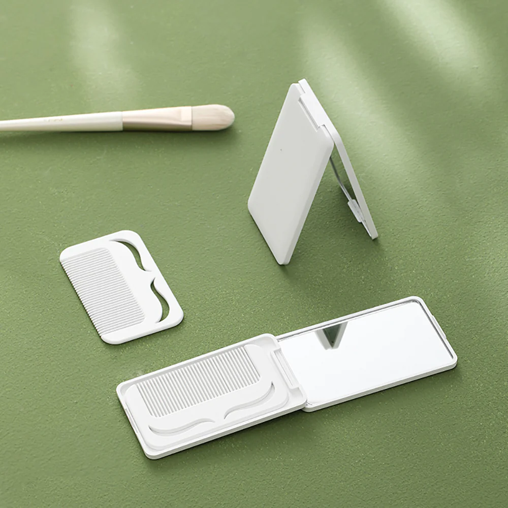 FaSoLa Portable Makeup Mirror - White