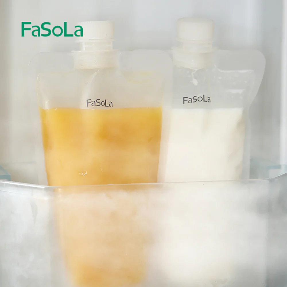Fasola Portable Soy Milk Bags - 10 Pieces - Image 2