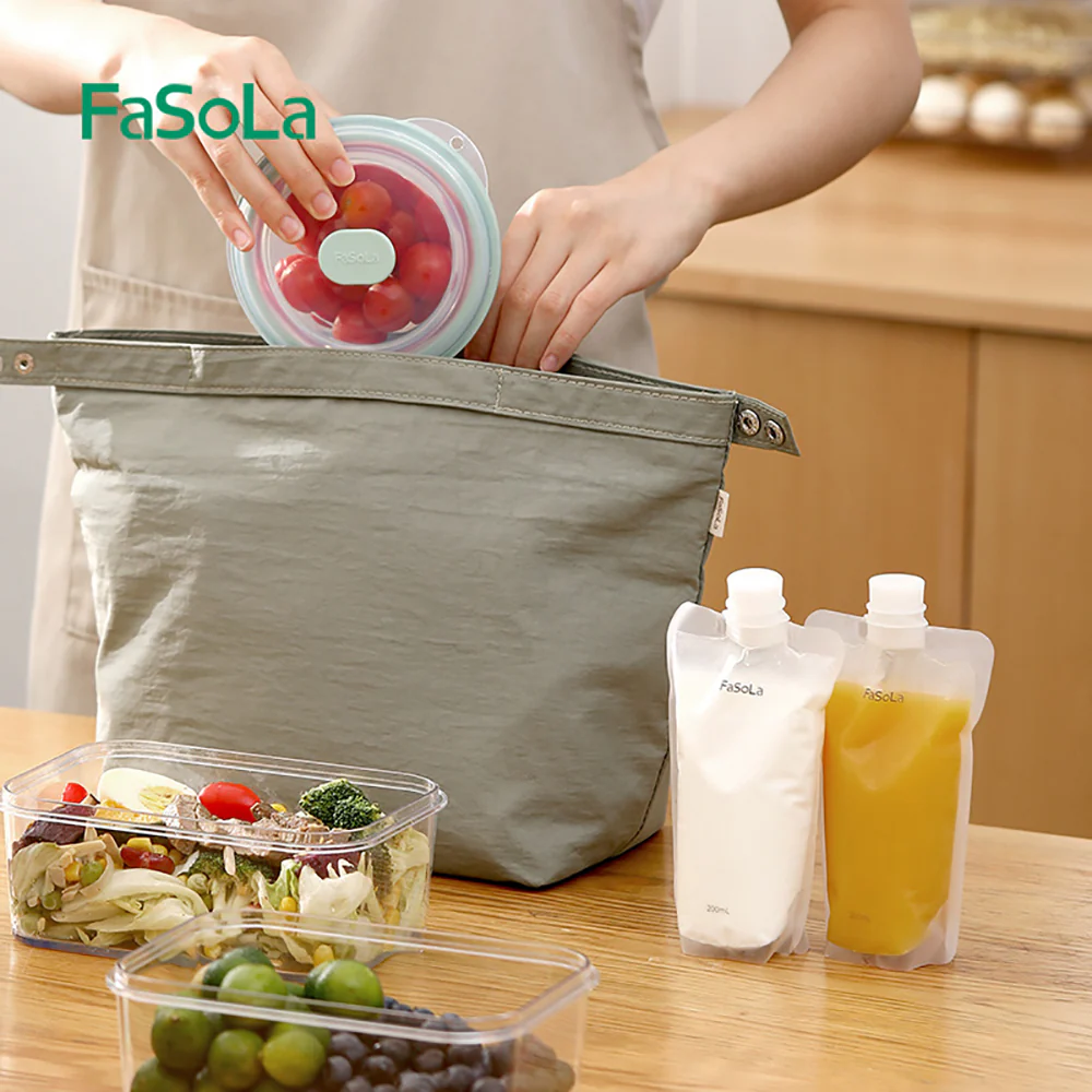 Fasola Portable Soy Milk Bags - 10 Pieces - Image 3