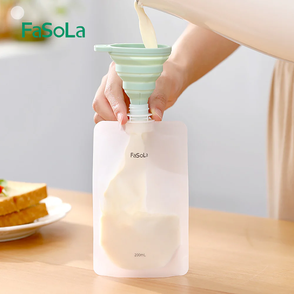 Fasola Portable Soy Milk Bags - 10 Pieces - Image 4