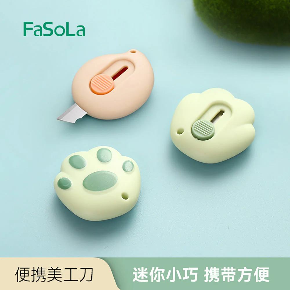 FaSoLa Portable Utility Knife - Pink Bird Design X2 - Image 2