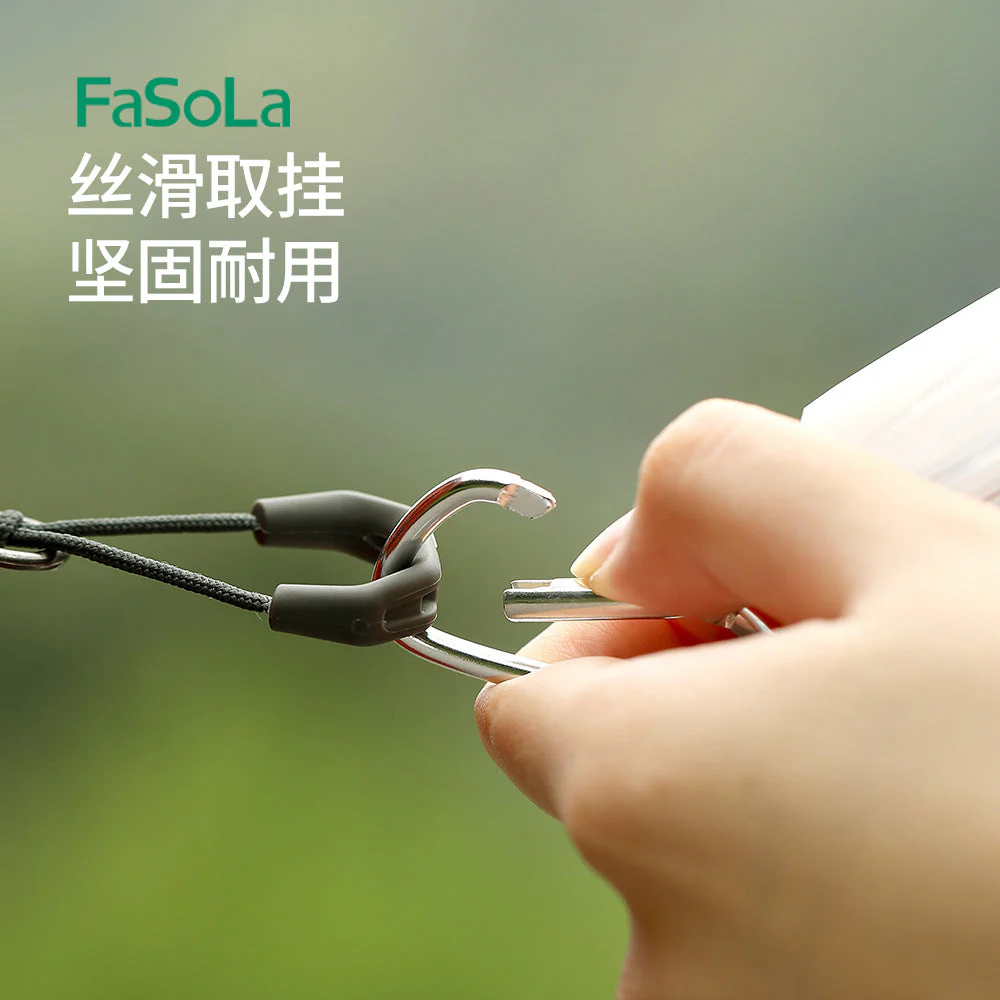 FaSoLa Portable Water Bottle Clip - Grey X3 - Image 3