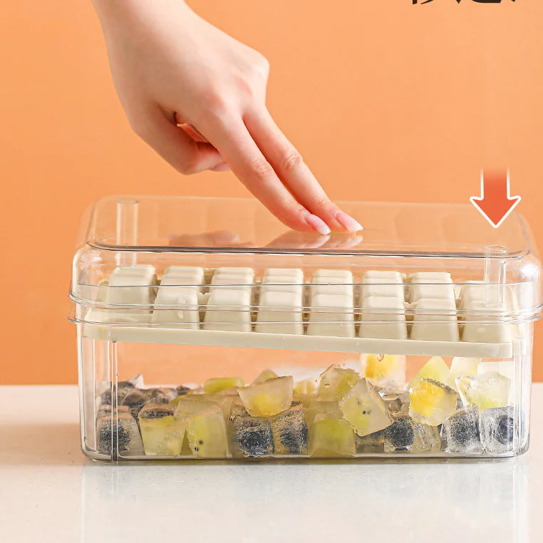 FaSoLa Press Ice Cube Tray - Green - Image 2